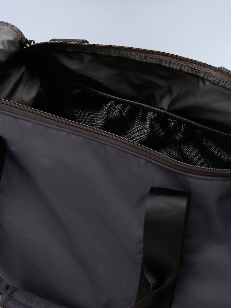 Napapijri Bering Travel Black Duffel Bag - Image 6 of 8