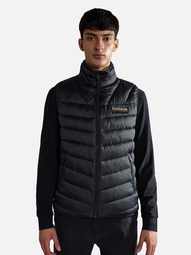 Napapijri Жилет Aerons Puffer черный - Image 1 of 2