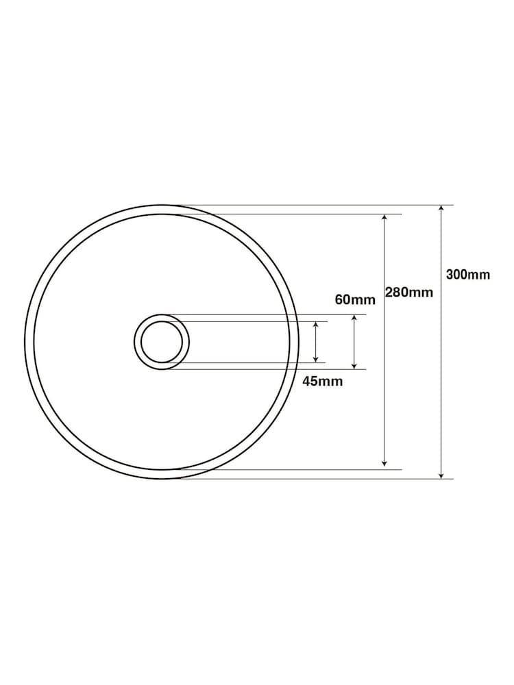 Pink Round Resin Bathroom Sink Basin - Image 5 of 8