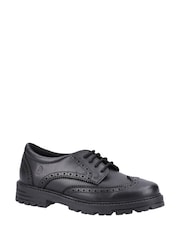 Hush Puppies Black Maxine Junior School Shoes - Image 3 of 4