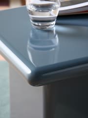 MADE.COM Blue Lacey Side Table - Image 2 of 4