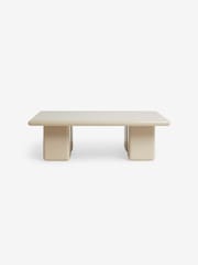 MADE.COM Ecru Natural Lacey Coffee Table - Image 6 of 6
