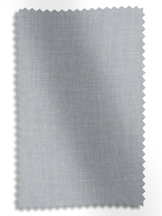 Blue Textured Made to Measure 100% Cotton Roman Blind - Image 6 of 6
