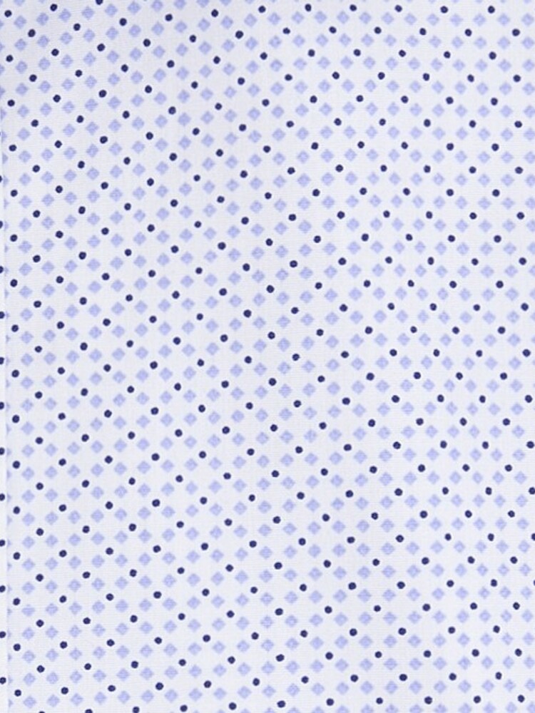 MOSS White Regular Fit Single Cuff Printed Shirt - Image 4 of 4