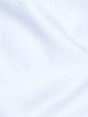 MOSS Blue Tailored Twill 100% Cotton Shirt - Image 4 of 4