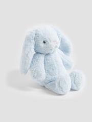 JoJo Maman Bébé Blue Bunny Soft Toy Small - Image 2 of 7