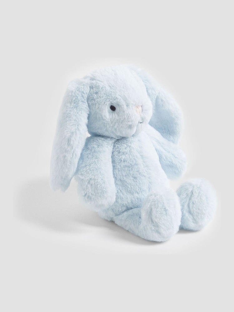JoJo Maman Bébé Blue Bunny Soft Toy Small - Image 2 of 7