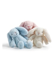 JoJo Maman Bébé Pink Bunny Soft Toy Small - Image 9 of 10