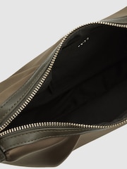 Reiss Olive Frances Adjustable Strap Cross Body Bag - Image 4 of 6