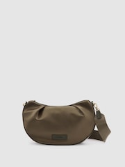 Reiss Olive Frances Adjustable Strap Cross Body Bag - Image 6 of 6