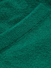 Reiss Green/White Pergola Reiss | Ché Towelling Drawstring Shorts - Image 4 of 5