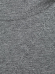 Reiss Grey Harper Wool Slouched Sleeveless Top - Image 5 of 5