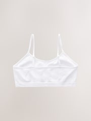 White Seam Free Crop Tops 2 Pack (7-16yrs) - Image 3 of 5