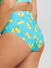 Simply Be Red/Blue Value Full Bikini Bottoms 2 Pack - Image 4 of 4