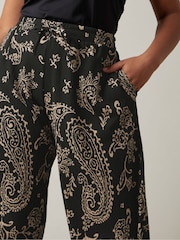 Evans Jersey Crepe Black Trousers - Image 4 of 5
