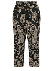Evans Jersey Crepe Black Trousers - Image 5 of 5