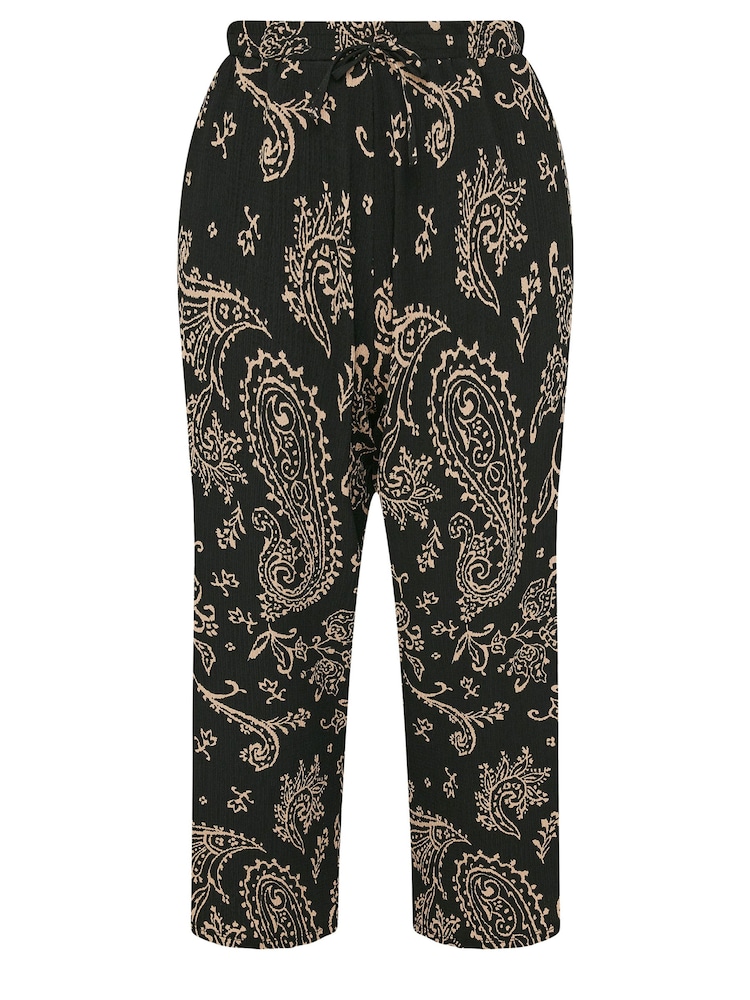 Evans Jersey Crepe Black Trousers - Image 5 of 5