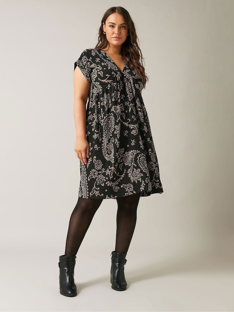 Evans Jersey Crepe Black Dress - Image 2 of 5