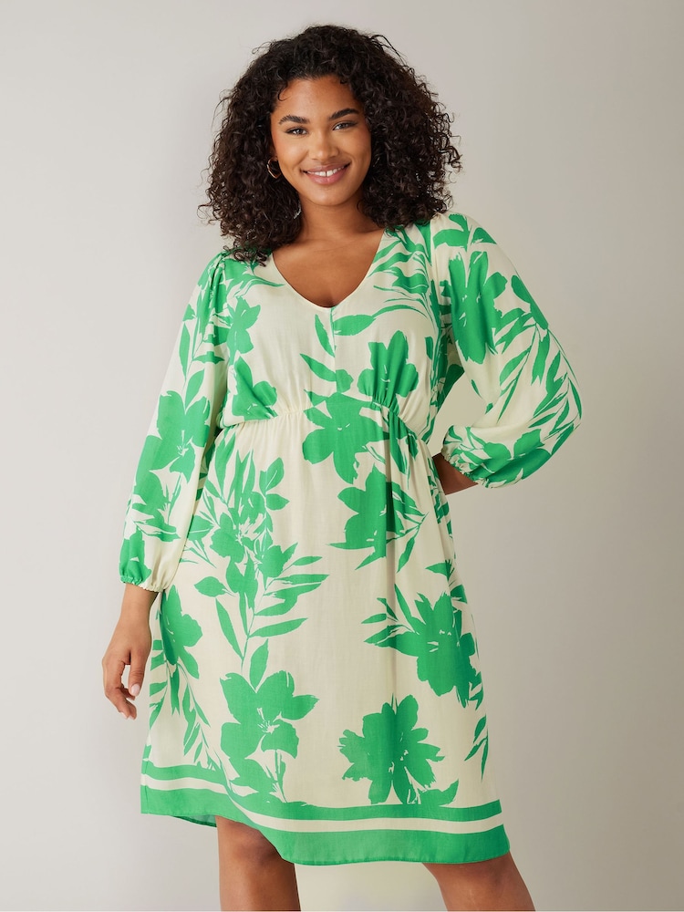 Evans & Floral Midi Dress - Image 1 of 5