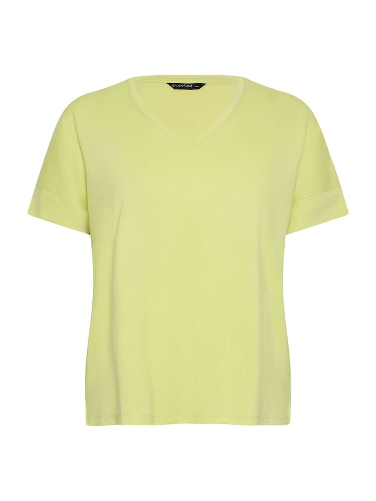 Evans Green V-Neck Modal T-Shirt - Image 5 of 5
