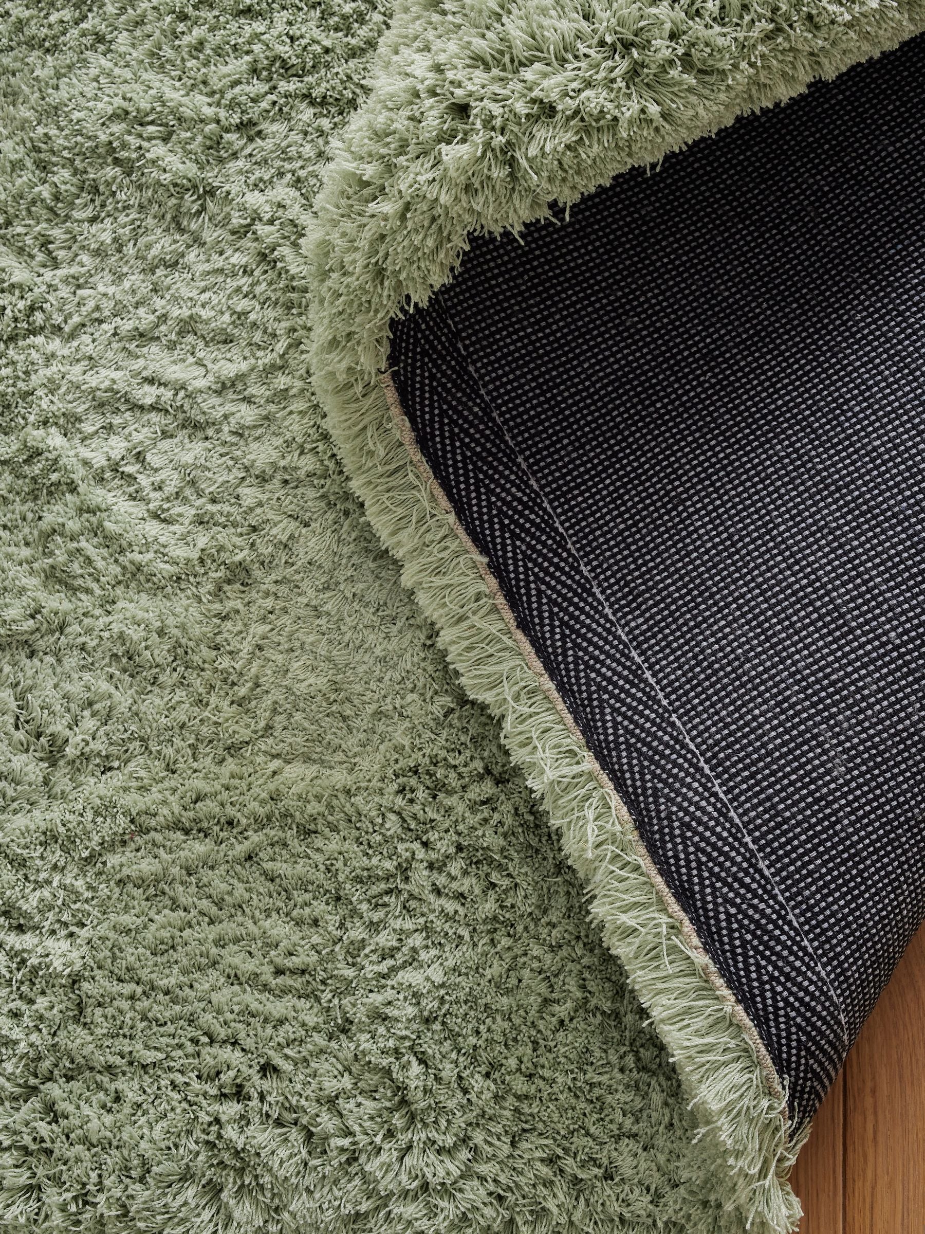 Buy Sage Green Super Softy Rug from the Next UK online shop