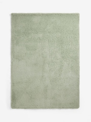 Sage Green Super Softy Rug - Image 6 of 6