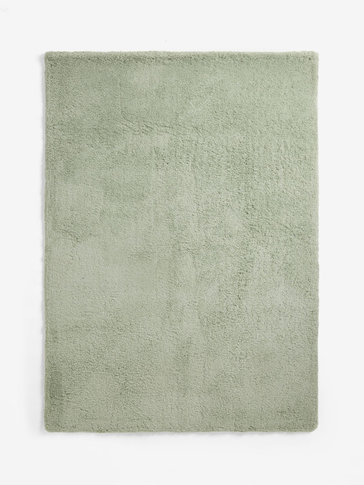 Sage Green Super Softy Rug - Image 6 of 6