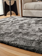 Grey Super Softy Rug - Image 2 of 5