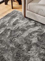 Grey Super Softy Rug - Image 3 of 5