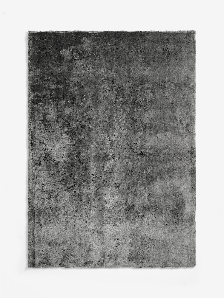 Grey Super Softy Rug - Image 5 of 5