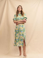 Nobodys Child Green Luna Midi Emmeline Dress - Image 3 of 4