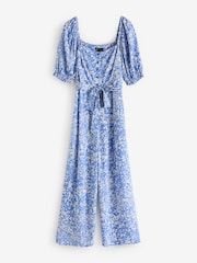 Nobody's Child Blue Romilly Jumpsuit - Image 5 of 5