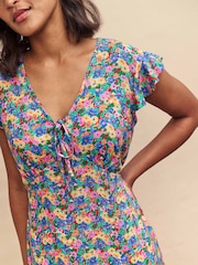 Nobody's Child Black Lily Midi Dress - Image 2 of 5