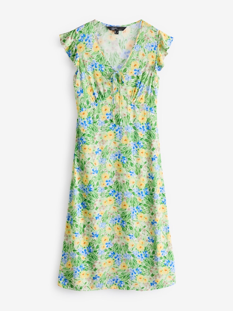 Nobody's Child Green Lily Midi Emmeline Dress - Image 5 of 5
