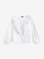 Nobody's Child White ADA 100% Cotton Blouse - Image 6 of 6