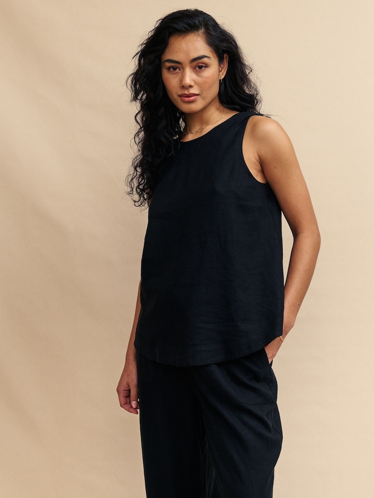 Nobody's Child Black Lizanne Top - Image 1 of 4