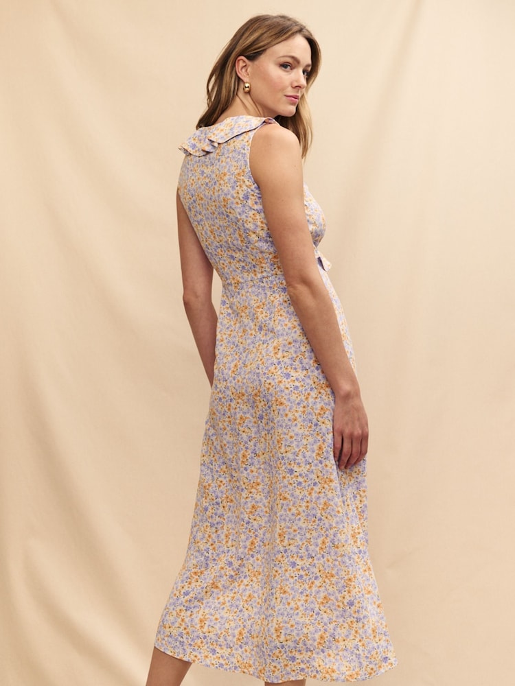 Nobody's Child Black Midi Marjorie Dress - Image 2 of 5