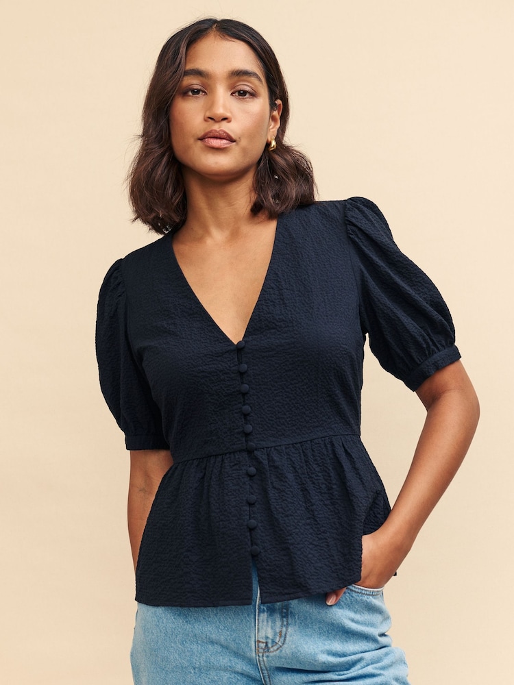 Nobody's Child Black Ria Blouse - Image 1 of 5