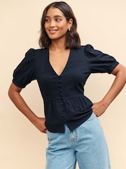 Nobody's Child Black Ria Blouse - Image 3 of 5