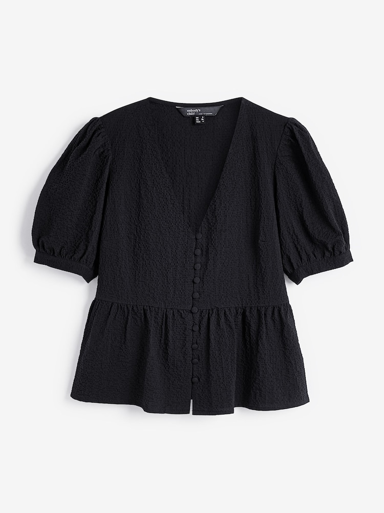 Nobody's Child Black Ria Blouse - Image 5 of 5