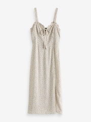 Nobody's Child White Midi Lucia Remmie Ditsy Dress - Image 5 of 5