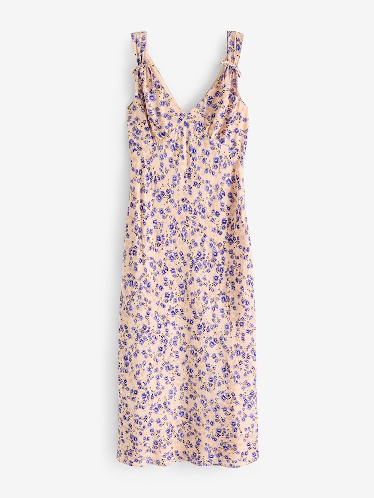 Nobody's Child Black Midaxi Hazel Ditsy Floral Dress - Image 5 of 5