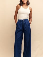 Nobody's Child Blue Ava Trousers - Image 2 of 5