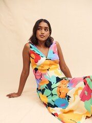 Nobody's Child Black Midi Helena Dress - Image 2 of 5