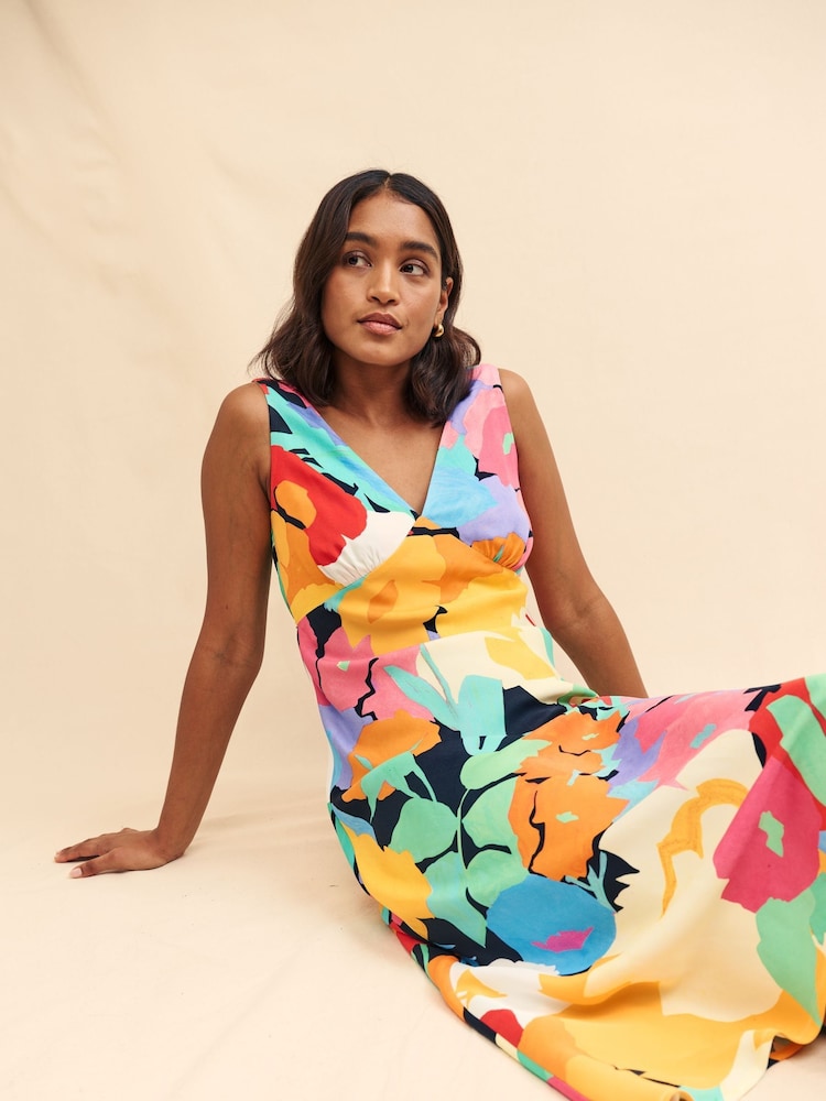 Nobody's Child Black Midi Helena Dress - Image 2 of 5