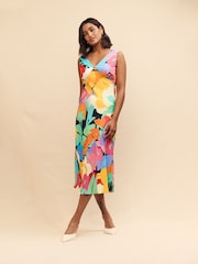 Nobody's Child Black Midi Helena Dress - Image 3 of 5