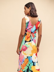 Nobody's Child Black Midi Helena Dress - Image 4 of 5
