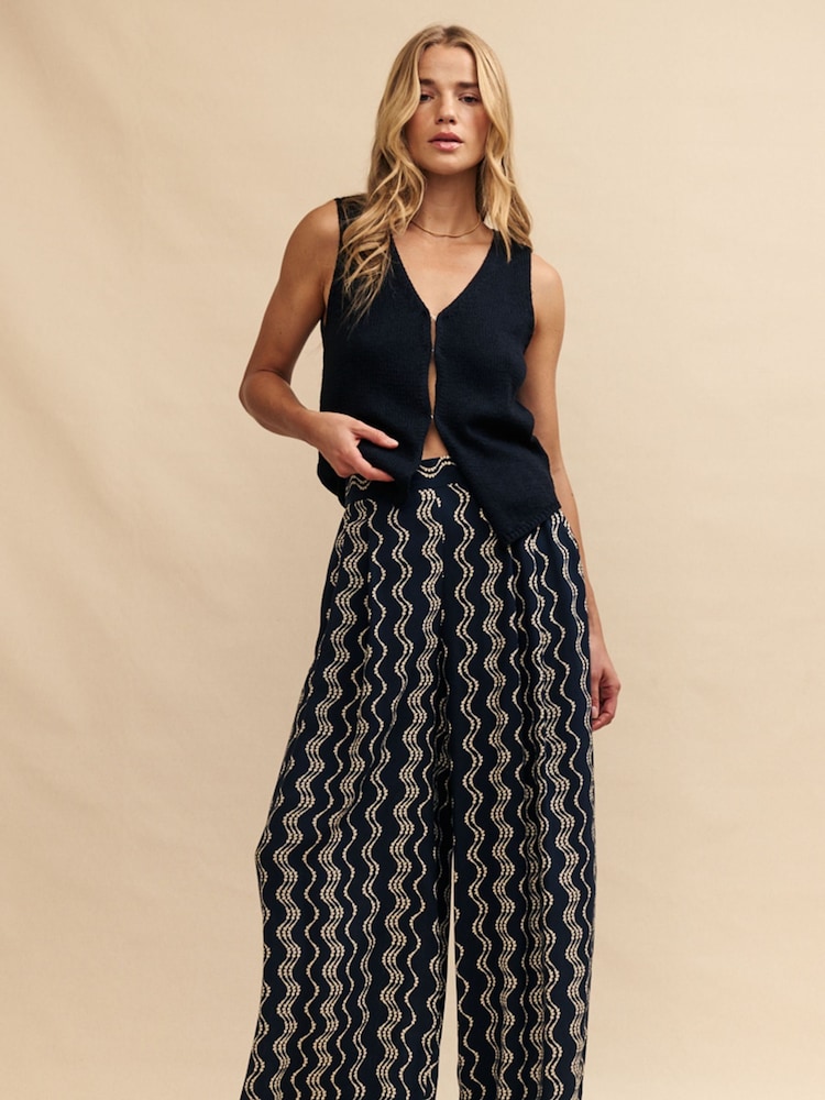 Nobody's Child Black Full Length Zeena Trousers - Image 1 of 5