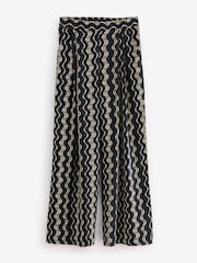 Nobody's Child Black Full Length Zeena Trousers - Image 5 of 5