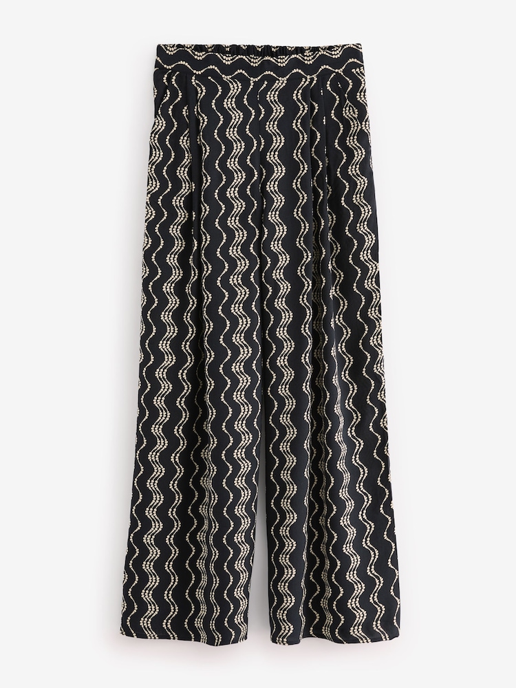 Nobody's Child Black Full Length Zeena Trousers - Image 5 of 5